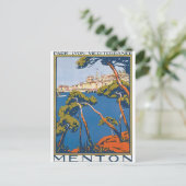 Menton Briefkaart (Staand voorkant)