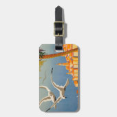 Menton CoTe D'azur Bagagelabel (Voorkant verticaal)