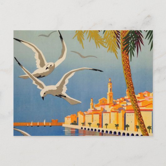  Menton CoTe D'azur Briefkaart (Voorkant)