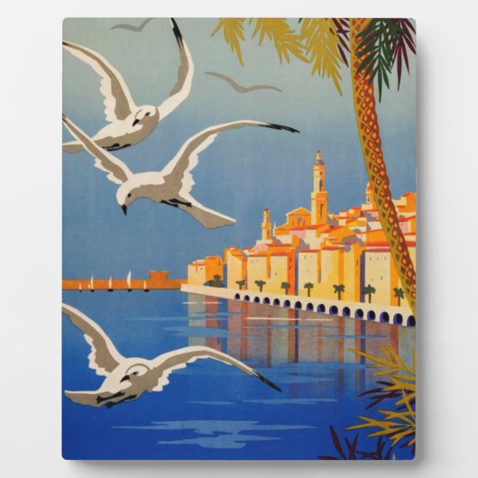  Menton CoTe D'azur Fotoplaat (Voorkant)