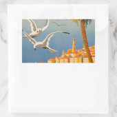  Menton CoTe D'azur Rechthoekige Sticker (Tas)