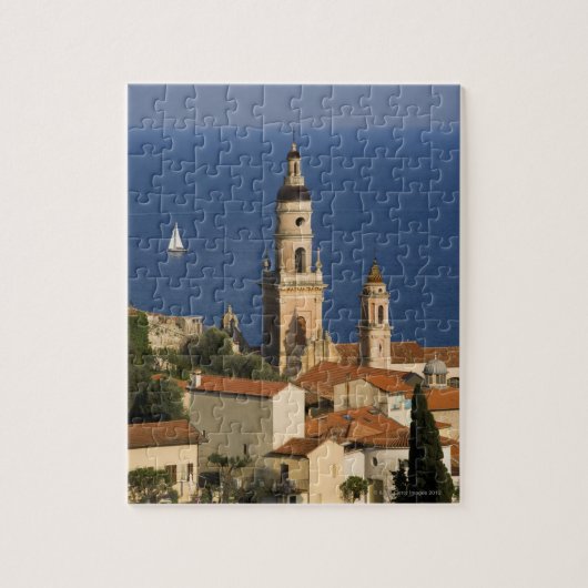 Menton, Franse Riviera Legpuzzel (Verticaal)