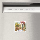 Menton French Riviera Magnet - Patio (In Situ (Lave-vaisselle))