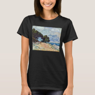 Menton gezien vanuit Cap Martin door Claude Monet T-shirt