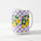 Menton Lemon Two-Tone Mug (Devant droit)