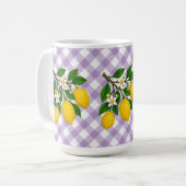 Menton Lemon Two-Tone Mug (Devant gauche)