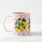Menton Lemon Two-Tone Mug (Gauche)