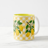 Menton Lemon Two-Tone Mug (Devant droit)
