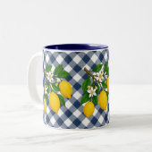 Menton Lemon Two-Tone Mug (Devant gauche)