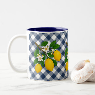Menton Lemon Two-Tone Mug