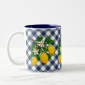 Menton Lemon Two-Tone Mug (Gauche)