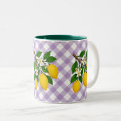 Menton Lemon Two-Tone Mug (Devant droit)