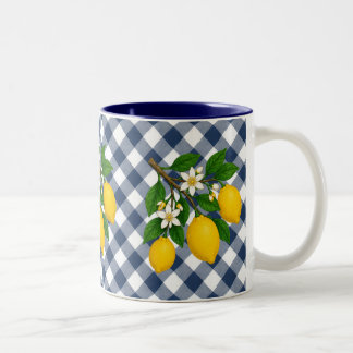 Menton Lemon Two-Tone Mug Tweekleurige Koffiemok