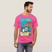 Menton-Poster T-shirt (Voorkant volledig)