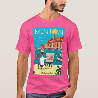 Menton-Poster T-shirt