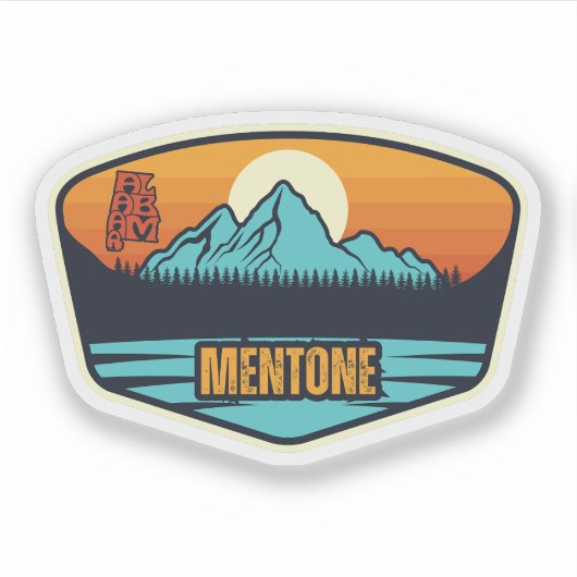 Mentone, Alabama Sticker (Voorkant)