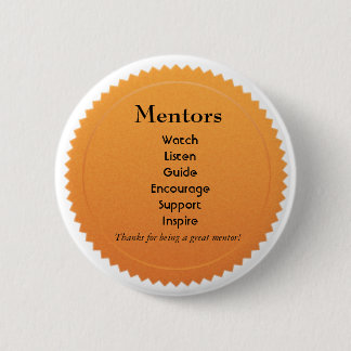 Mentor Appreciation Pin Ronde Button 5,7 Cm