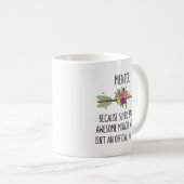 Mentor enseignant cadeau Mug (Devant droit)