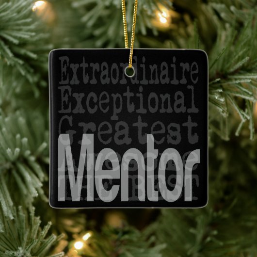 Mentor Extraordinaire Keramisch Ornament (Boom)