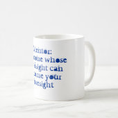 Mentor Koffiemok (Voorkant rechts)