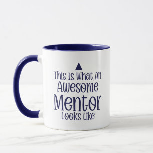 Mentor Waarderingsmok – Gepersonaliseerd Cadeau Mok