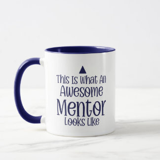 Mentor Waarderingsmok – Gepersonaliseerd Cadeau Mok