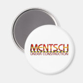 Mentsch Magneet (Voorkant / Achterkant)