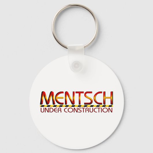 Mentsch Sleutelhanger (Voorkant)