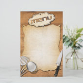 Menu (Debout devant)