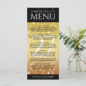 Menu 27e anniversaire du Mariage de musique (Debout devant)