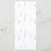 Menu à plat (Devant)