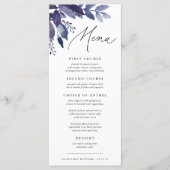 Menu Abondant Foliage Violet Botanique (Devant)