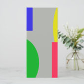 Menu Abstrait (Debout devant)