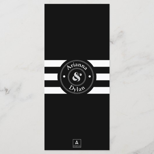 Menu Affaire White Tie (Dos)