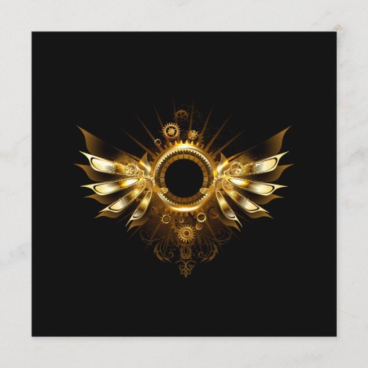 Menu Ailes de Steampunk (Devant)