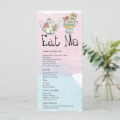 Menu Alice au pays des merveilles | Tea Party (Debout devant)