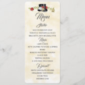 Menu Alice in Wonderland (Devant)