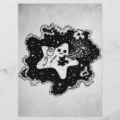 Menu Alice In Wonderland Art|cadeau pour amoureux de la (Dos)