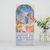 Menu Alphonse Mucha pour Sokol Festival (1926) (Debout devant)