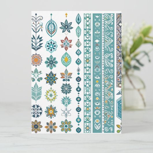 Menu amazing design (Debout devant)