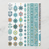 Menu amazing design (Devant)