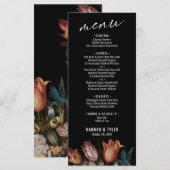 Menu Ambrosius Bosschaert Floral Oil Peinture (Devant / Derrière)