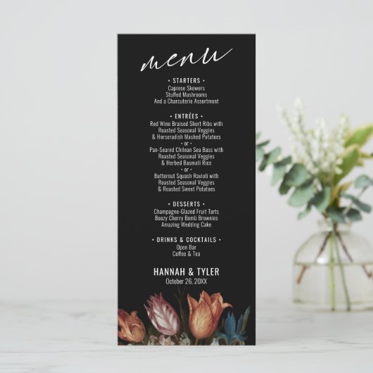 Menu Ambrosius Bosschaert Floral Oil Peinture (Debout devant)