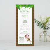 Menu Anima de zoo de safari de jungle d'oscillation de (Debout devant)