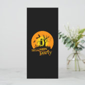 Menu Anniversaire de la fête d'Halloween (Debout devant)