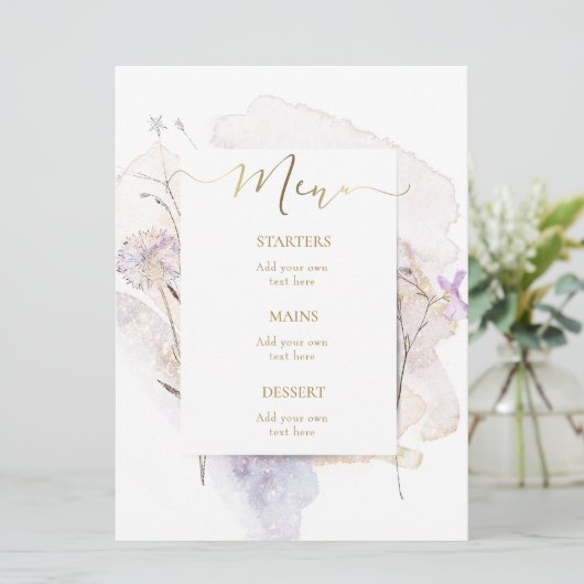 menu aquarelle (Debout devant)