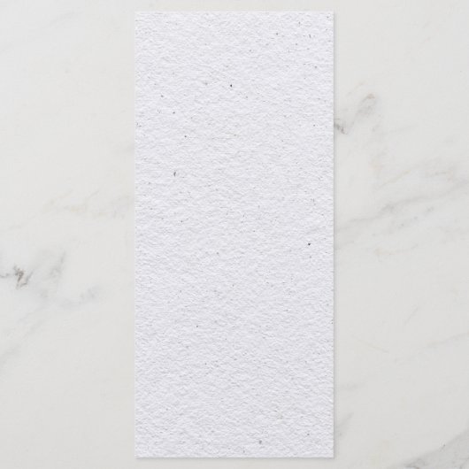 Menu Aquarelle Boho Floral et Mariage botanique (Dos)