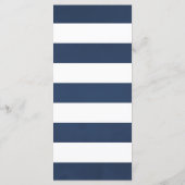 Menu Aquarelle Floral Mariage (Dos)