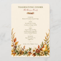 Aquarelle Poire Figue Élégant Récolte Thanksgiving