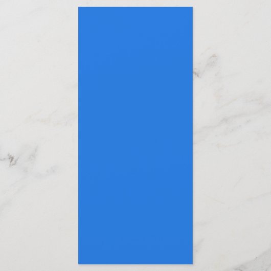 Menu Aquarelle romantique bleu aérée. Simple Mariage de (Dos)